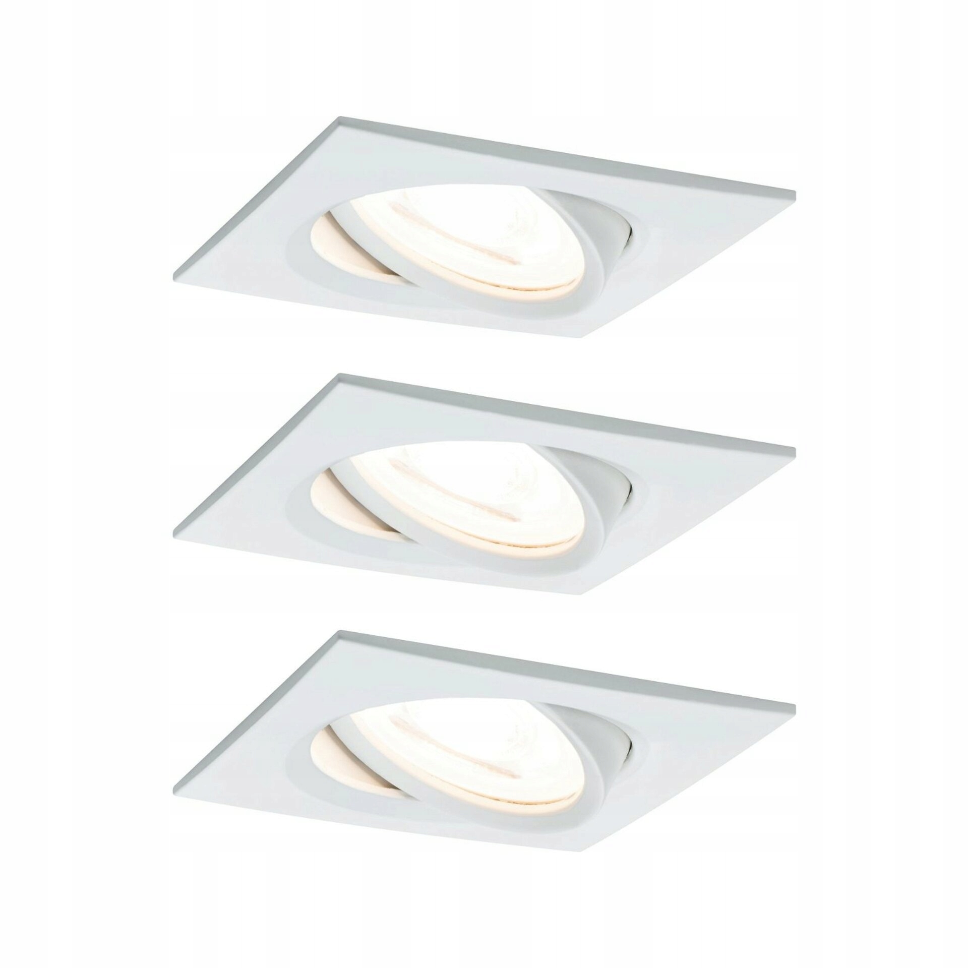 Paulmann Nova Led vstavané svietidlo 3x6,5W biele matné, výklopné, stmievanie