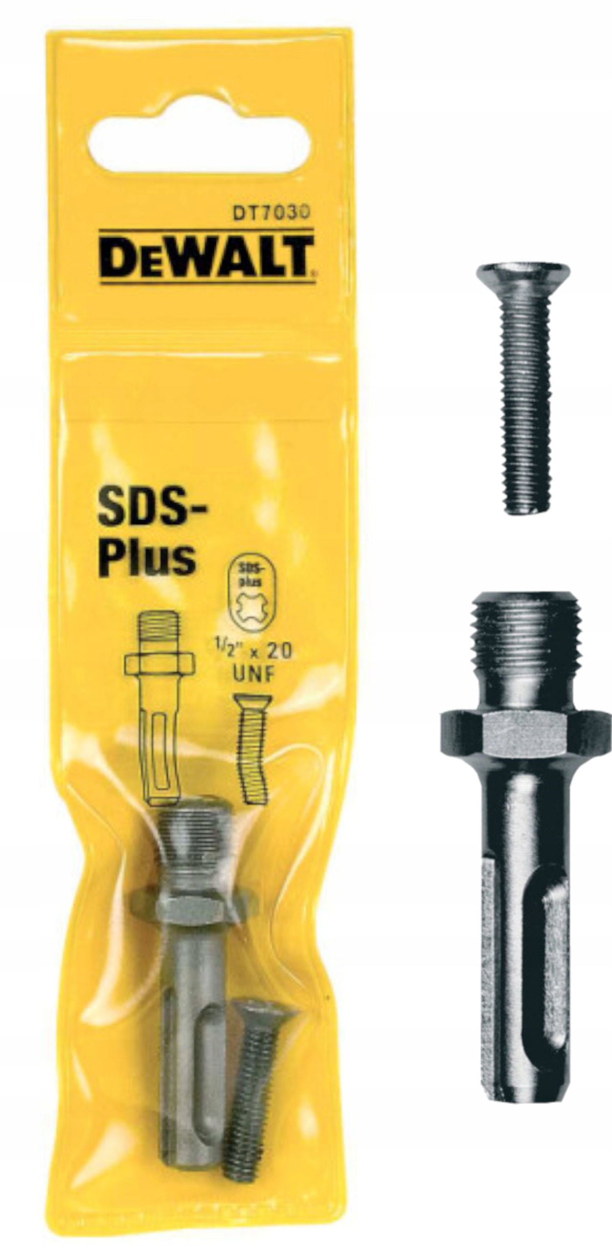 

Adapter do uchwytu wiertarskiego Sds+ 1/2"Dewalt