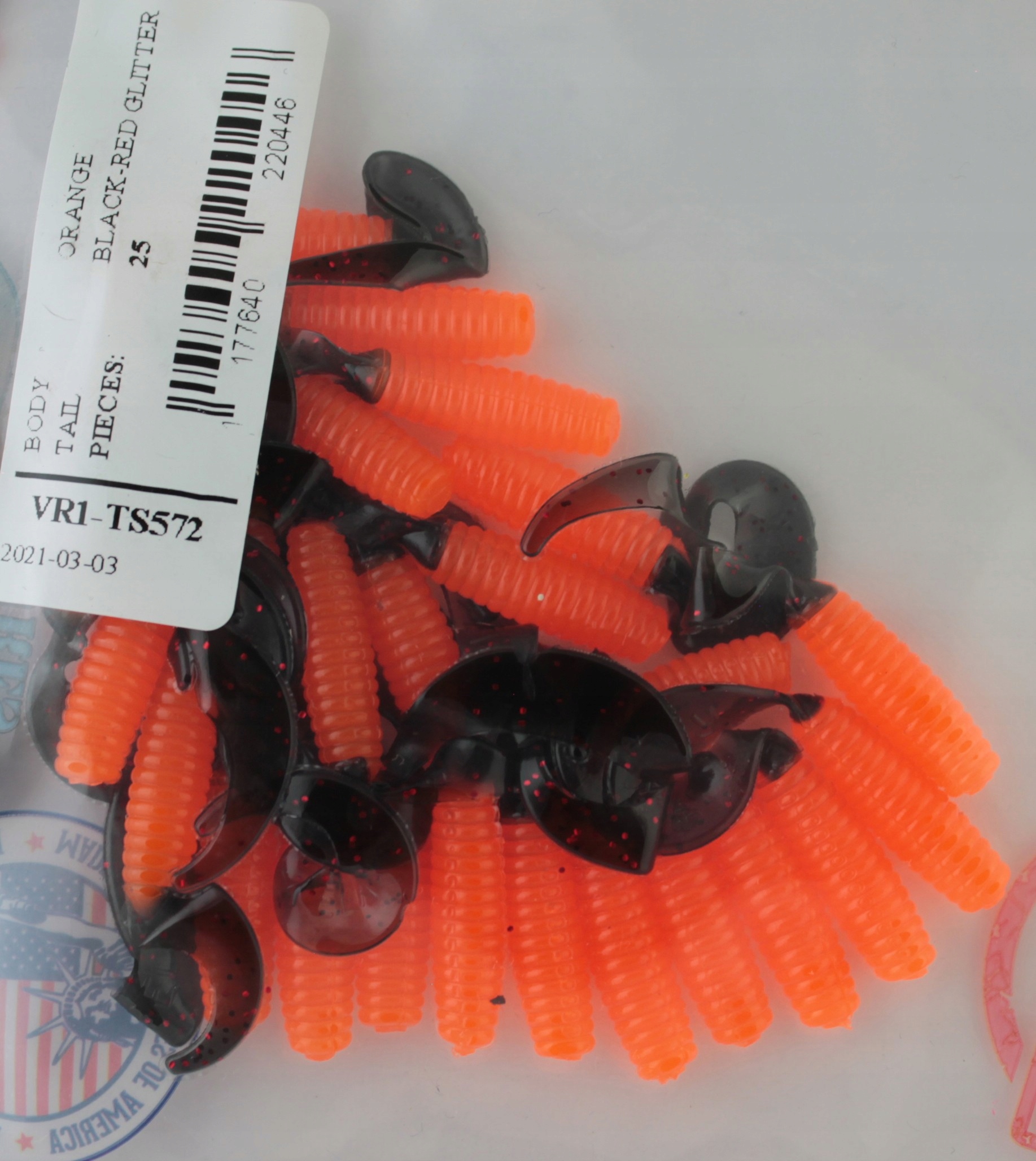 TWISTER RELAX VR1 PAPROCH OKOŃ 1cal-4cm-5szt TS572 Marka Relax