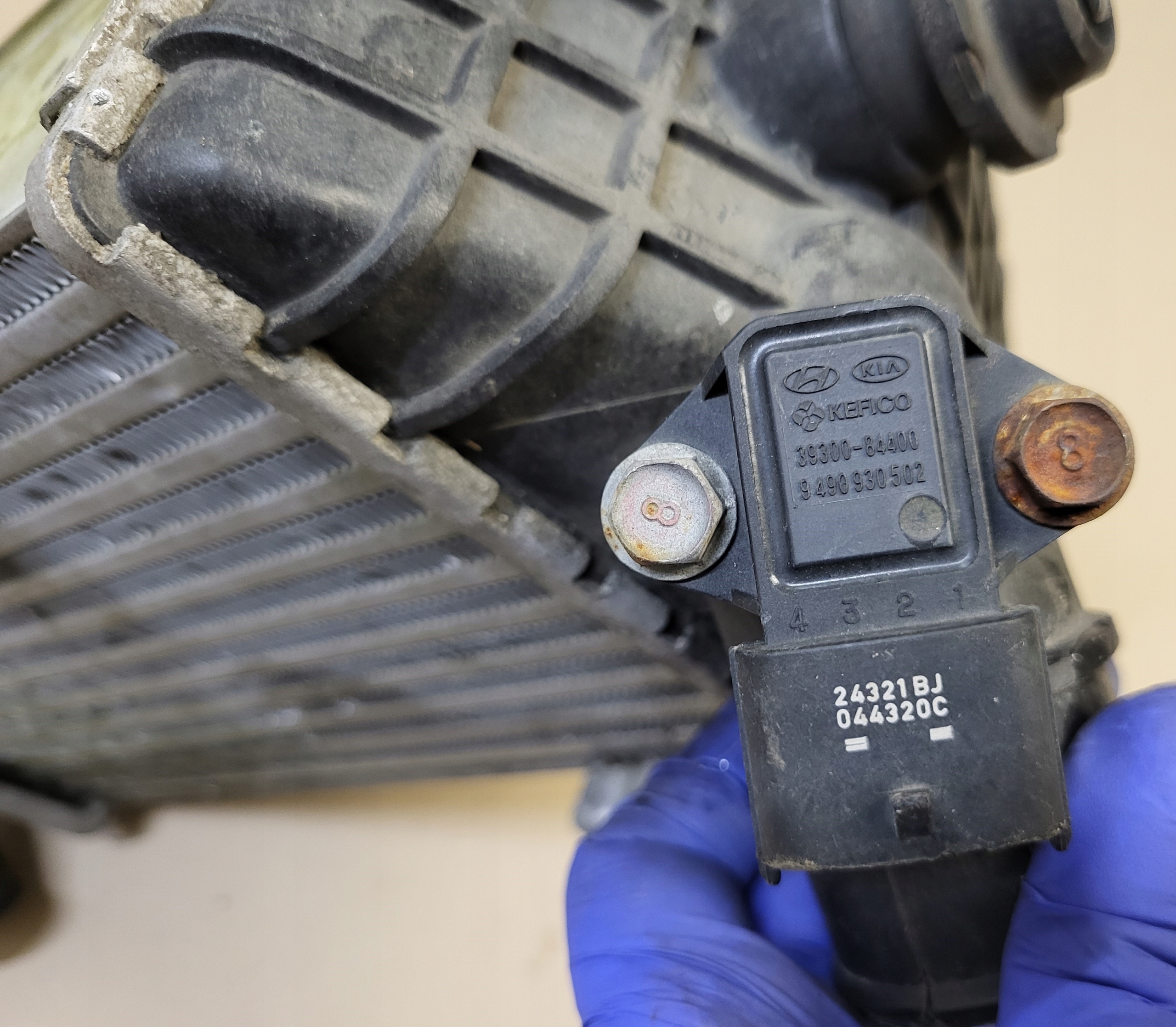 radiator air intercooler sensor MAP KIA HYUNDAI i30 1.6 CRDI OE