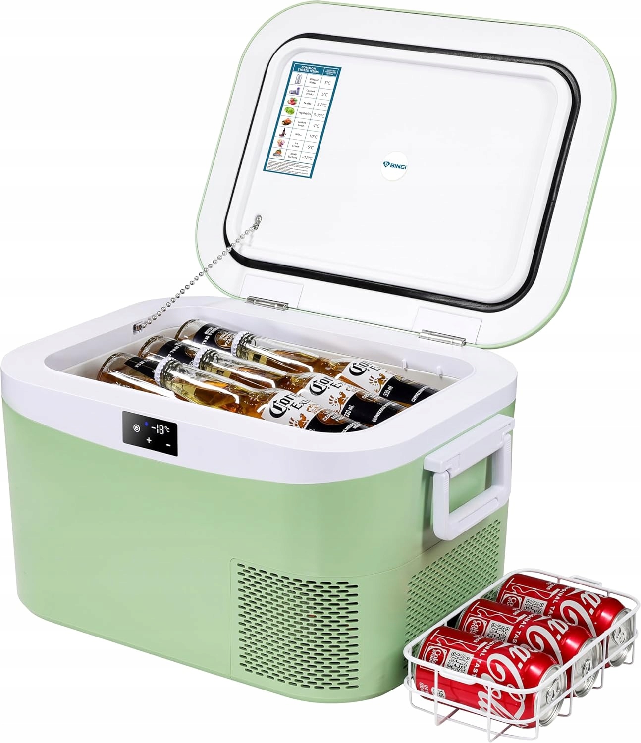 Lodówka Samochodowa Elektryczna 12.8L Bingi Turystyczna Kempingowa