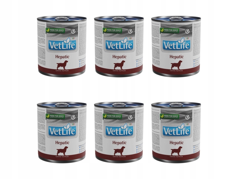 Karma dla psa Farmina Vet Life Hepatic 6 x 300 g