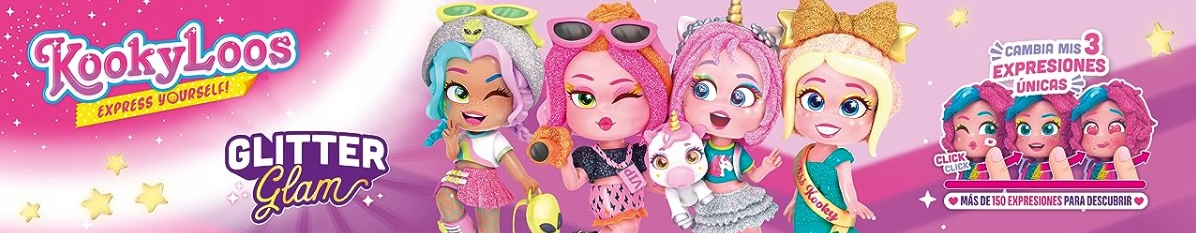 Minilalka KookyLoos seria 5 - Glitter Glam Typ figurka