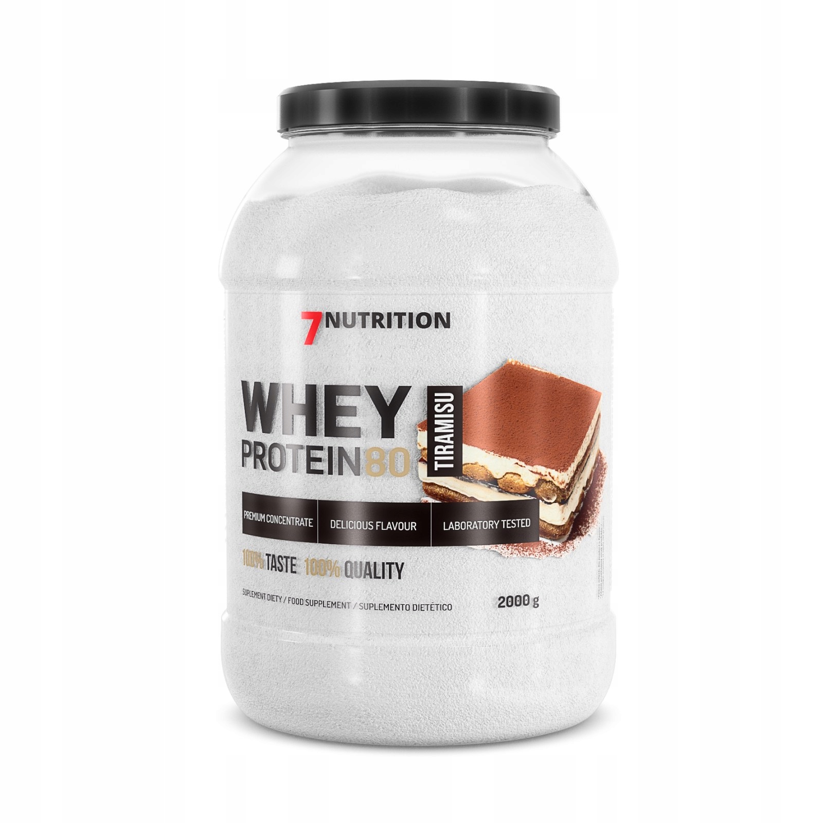 7NUTRITION Whey Protein 80 2000 g Wpc Protein