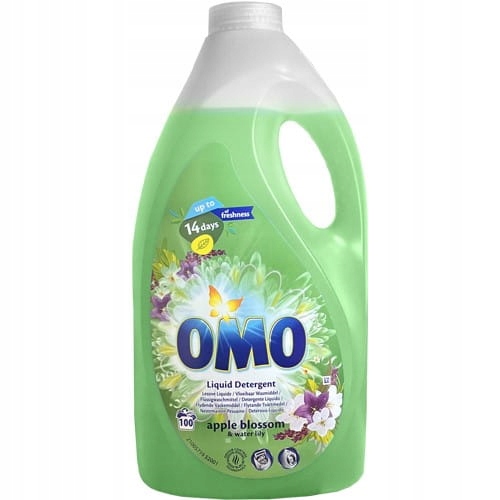 Levně Gel na praní Omo Apple Blossom & Water Lily 100p 5L