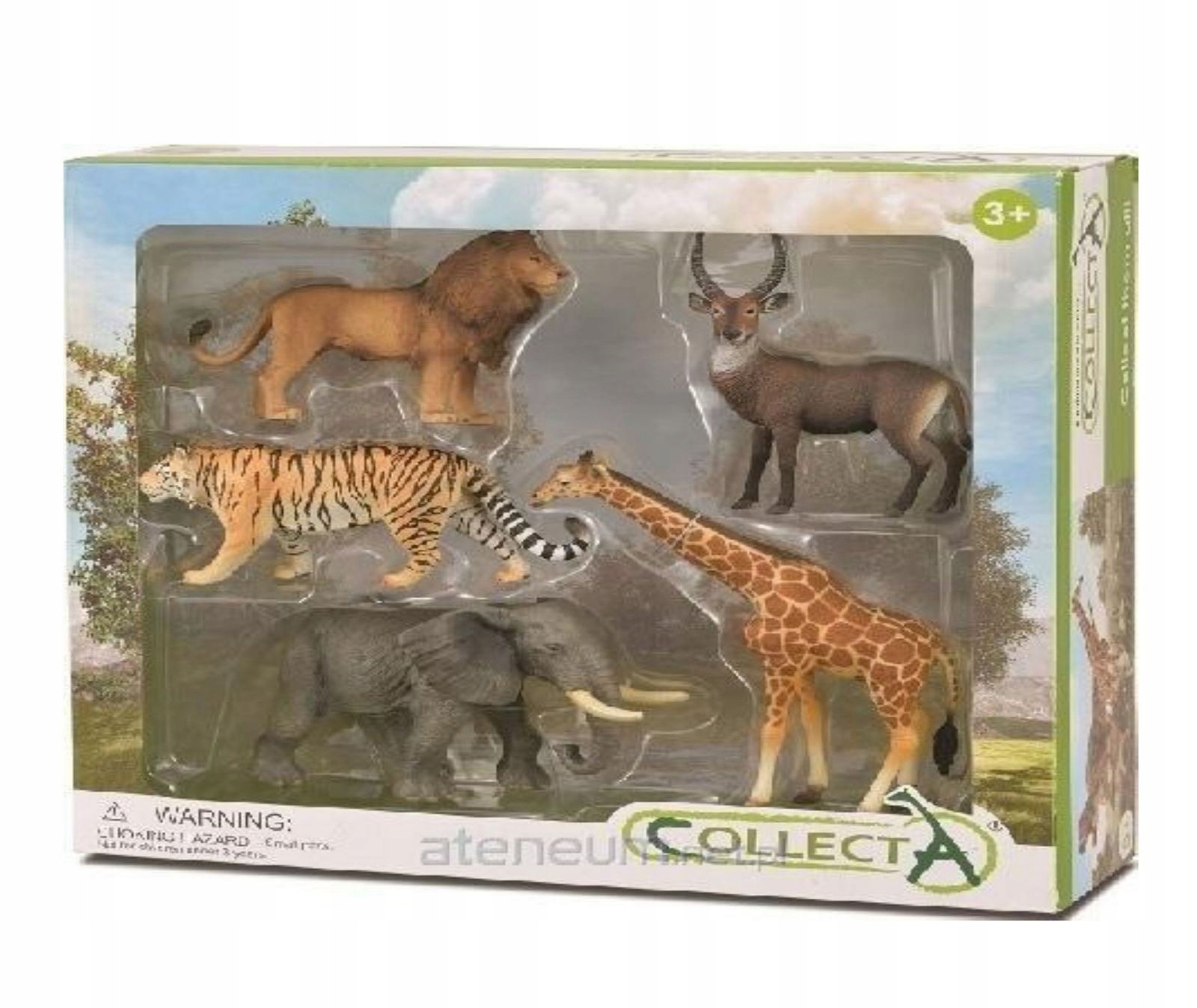 Zestaw Leśne Zwierzęta 8 El. (figurka)