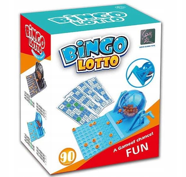 

Gra Rodzinna Bingo Lotto Loteria Maszyna Losująca