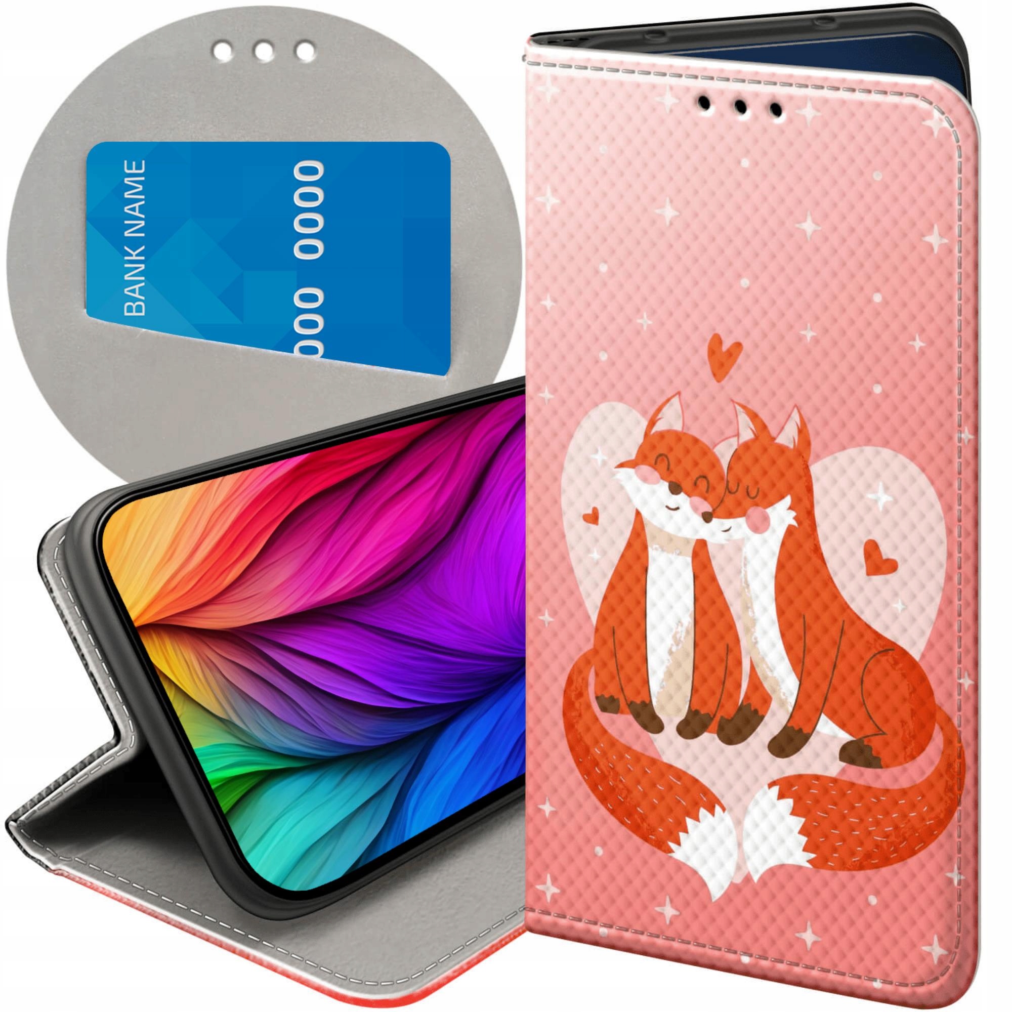 Etui Z Klapką Do Xiaomi Redmi 15 4G 5G Love Miłość Zakochanie Case