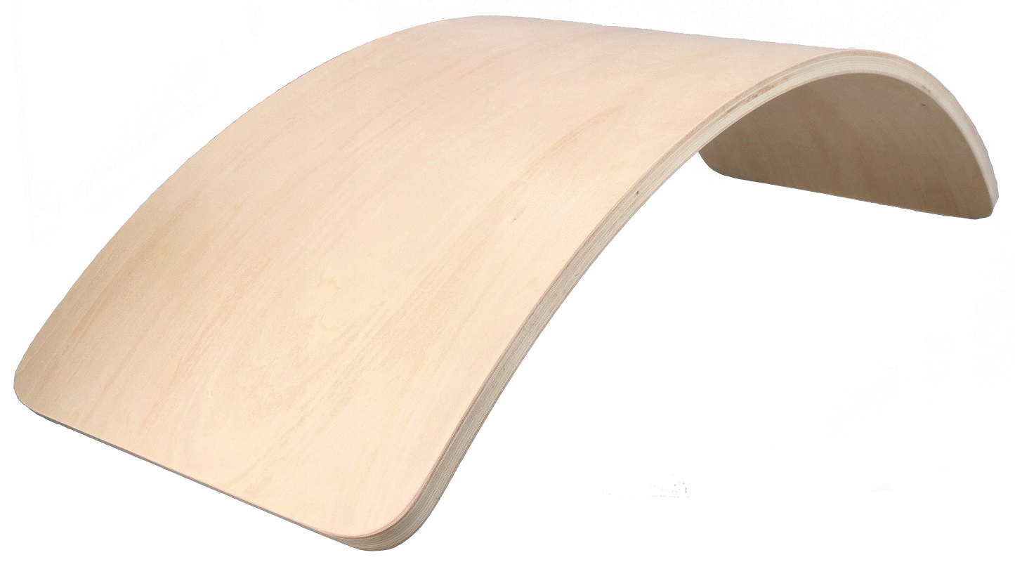 Balansująca deska drewniana Bujak dla dzieci 3 lata Droga Autko AdamToys Materiał drewno inny