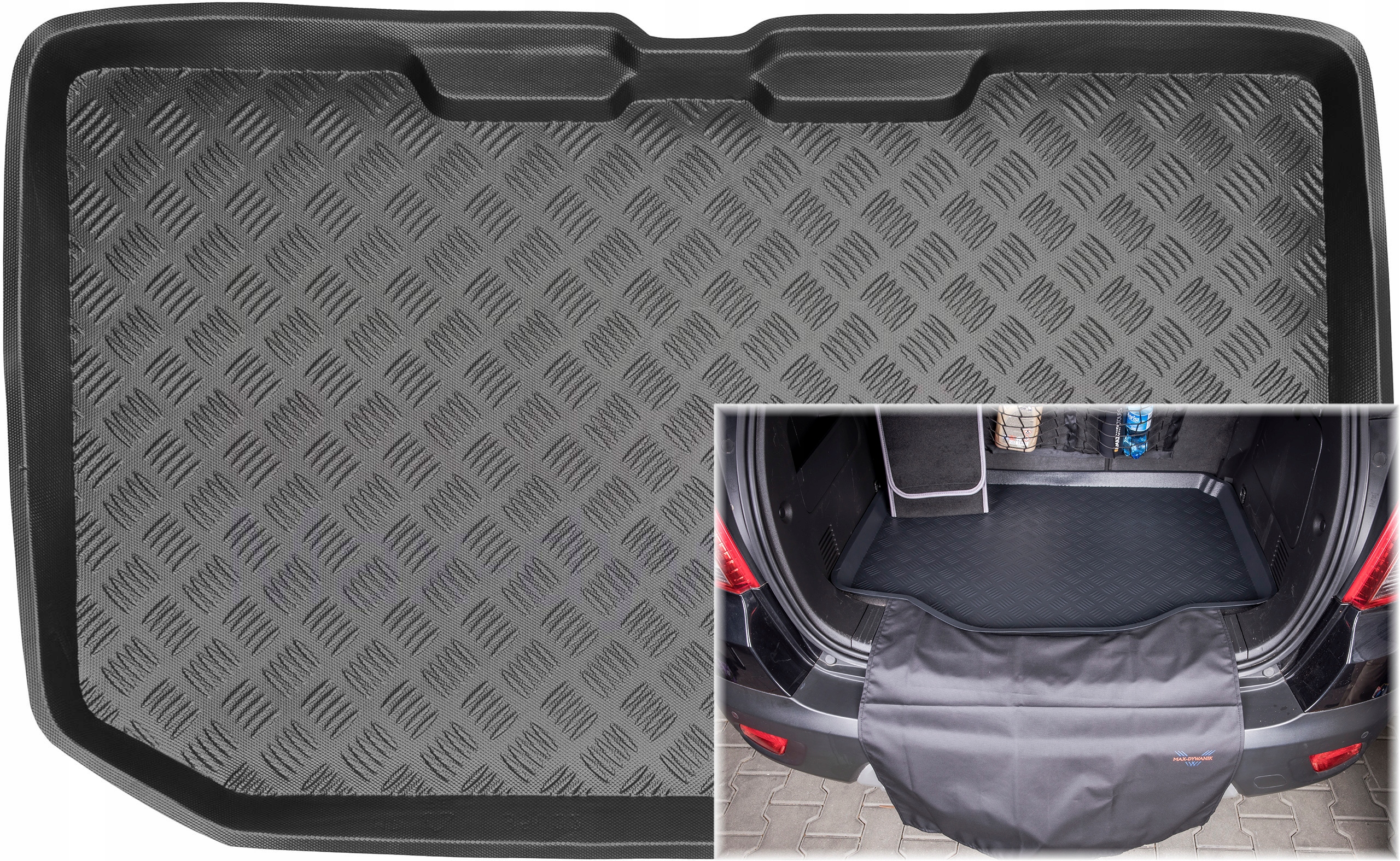 Nissan Note I Hatchback od roku 2006-2013 – rohož krytka nárazníku