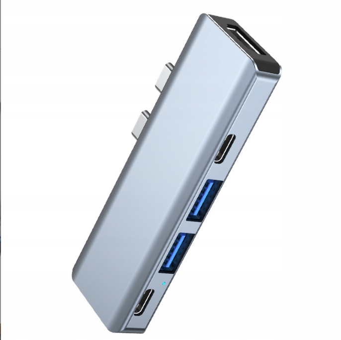 ADAPTER PRZEJŚCIÓWKA THUNDERBOLT 3 USB C 3.1 USB / HDMI / USBC do Macbook EAN (GTIN) 8503121237826