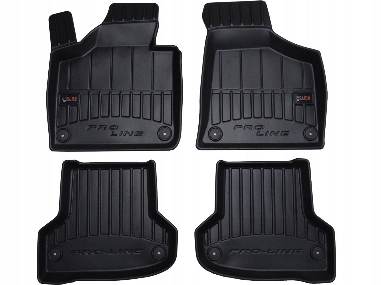 

Dywaniki gumowe korytka 3D do Audi A3 8P 2003-2013