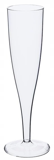 

Kieliszki plastikowe do szampana 100ml 12szt