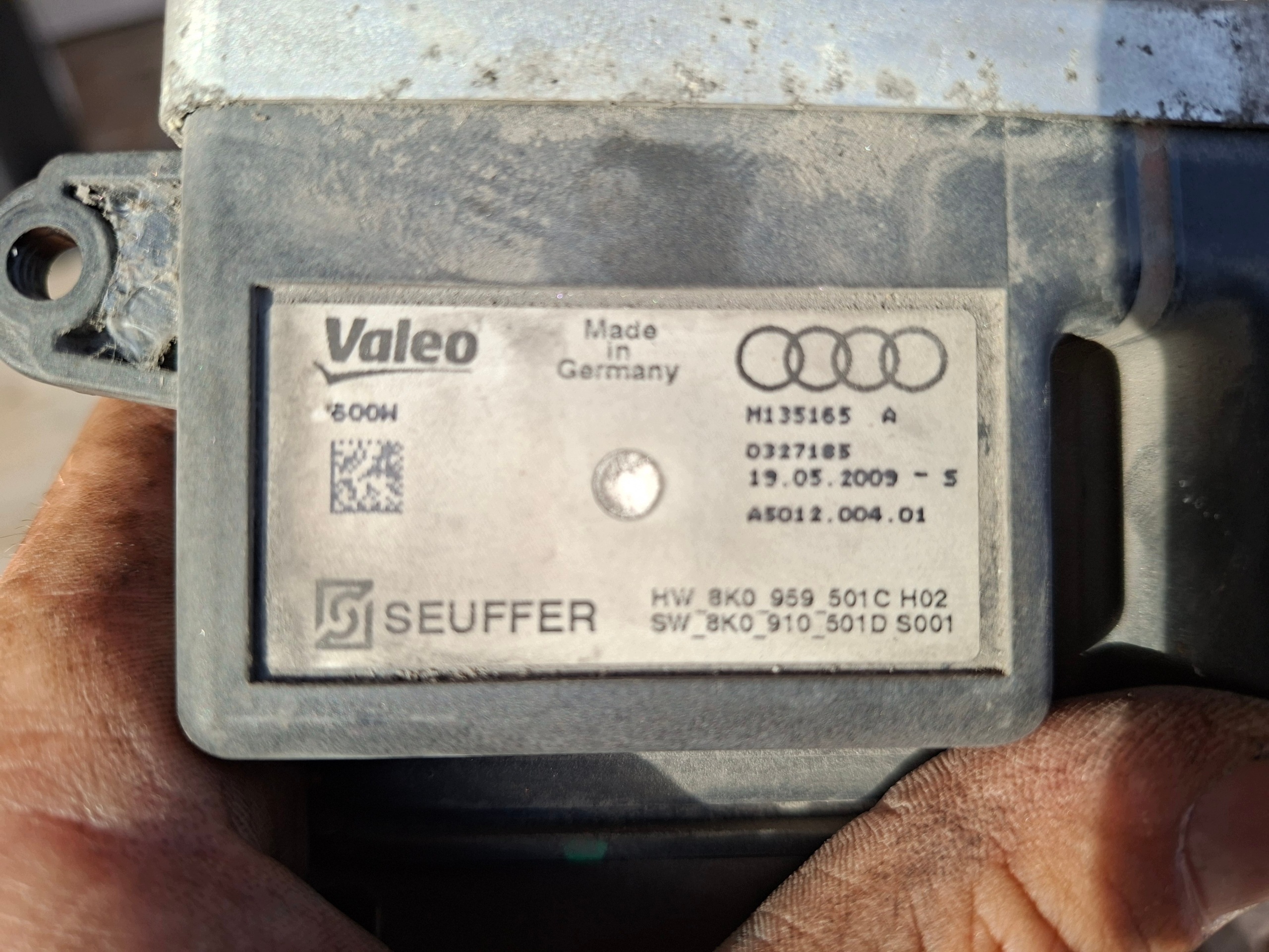 relej ventilatora ventilatora AUDI A5 8T 8K0959501C