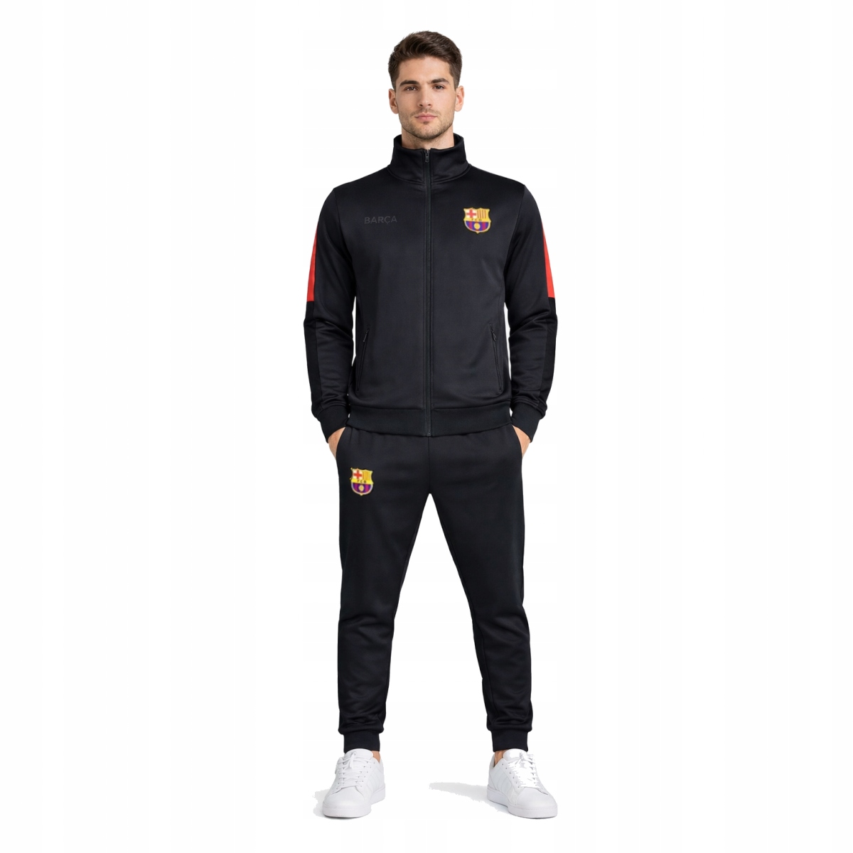 Fc Barcelona teplákovka pánský Tracksuit Barca 5002CHOU XL