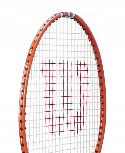 Wilson Tour 30 Badminton Racket, Orange/White Liczba elementów w zestawie 1