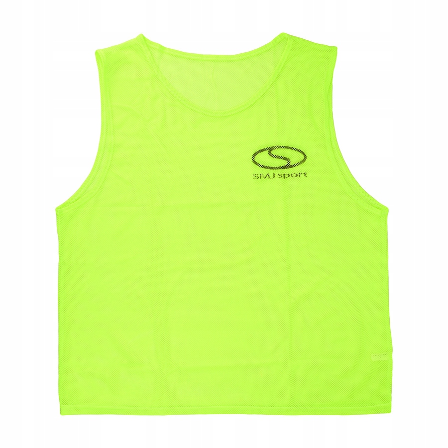 Znacznik treningowy na koszulkę mesh bib vest neonowy zielony L