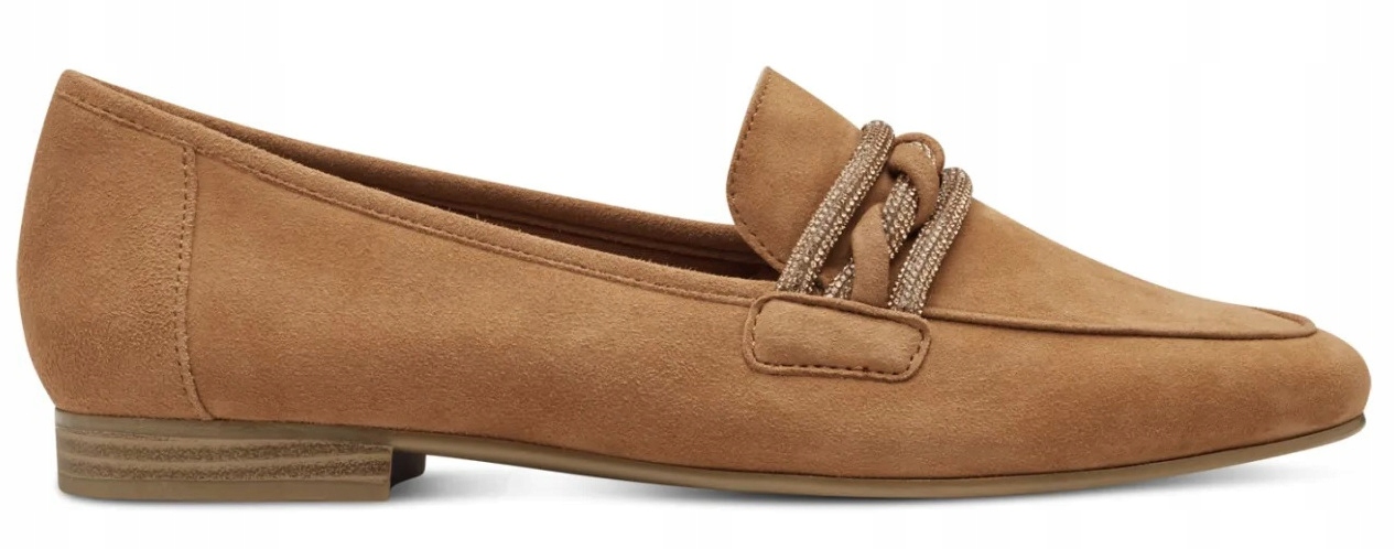 Marco Tozzi béžové dámské mokasíny kožené boty 41