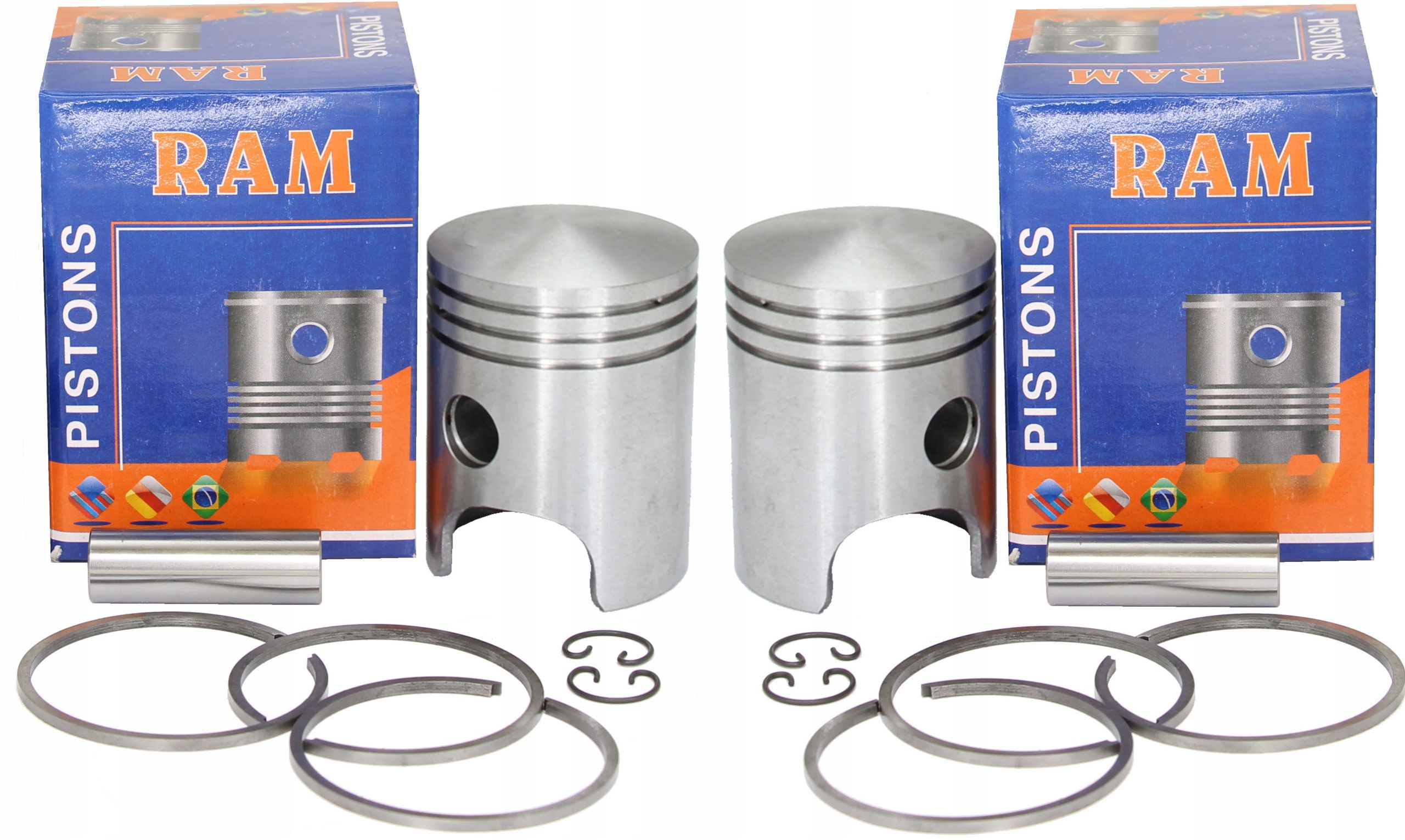 TŁOK TŁOKI RAM JAWA TS 350 12V PRAWY LEWY 59.75