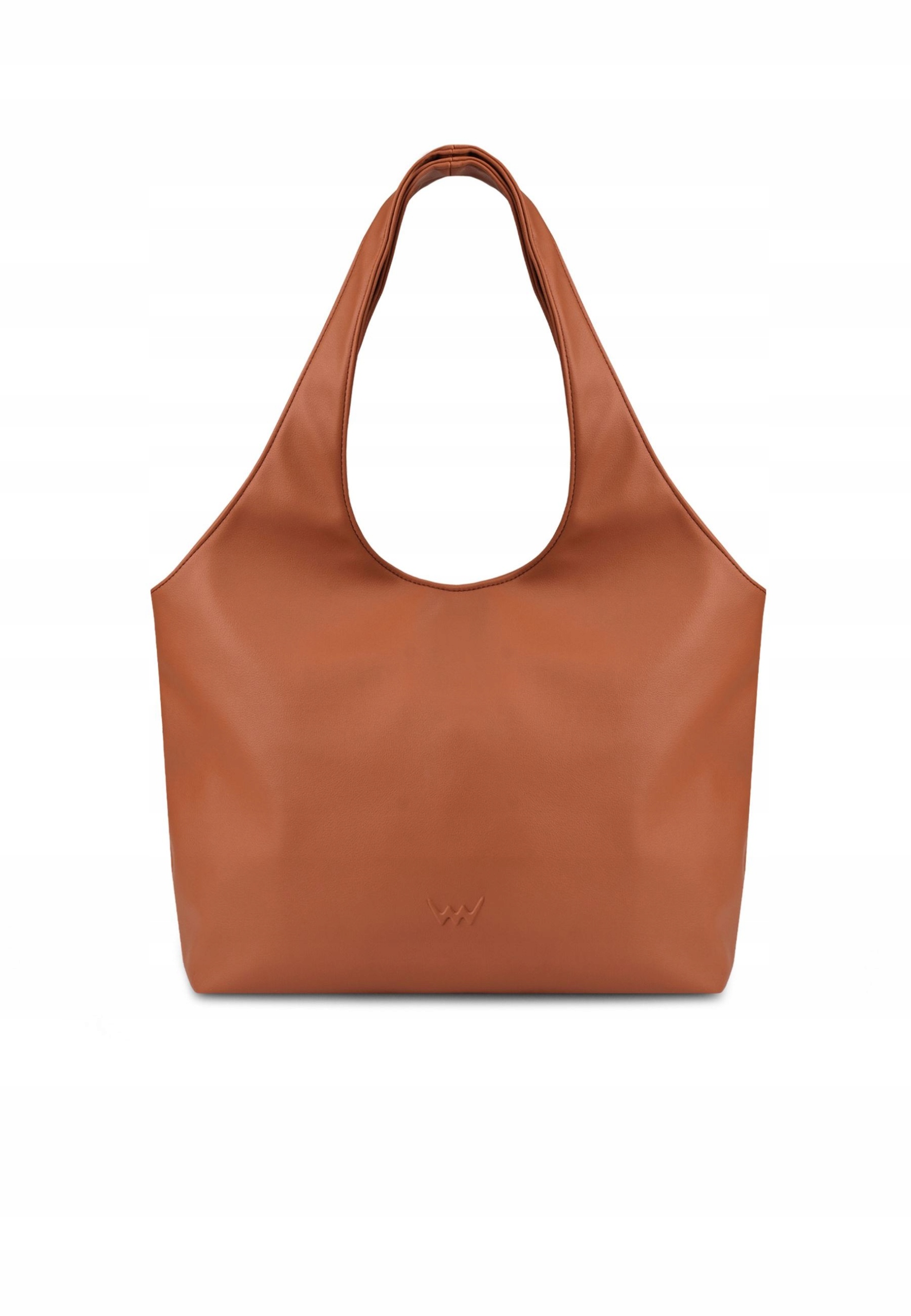 Dámská kabelka shopper Vuch Eileen hnědá A4 15,6 palců