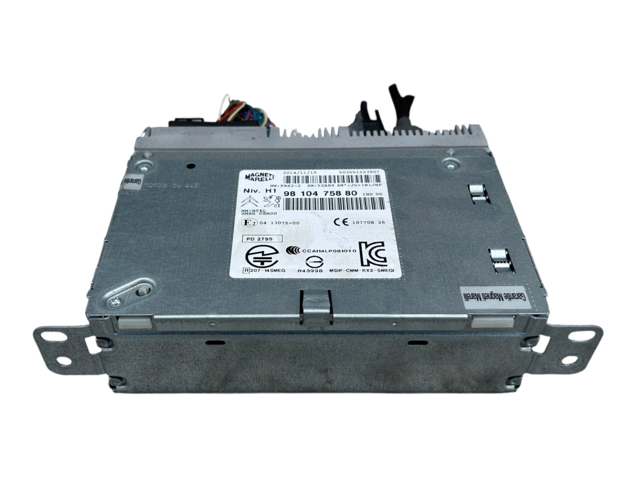lesegerät radio der navigation PEUGEOT 308 II T9 13- 9810475880