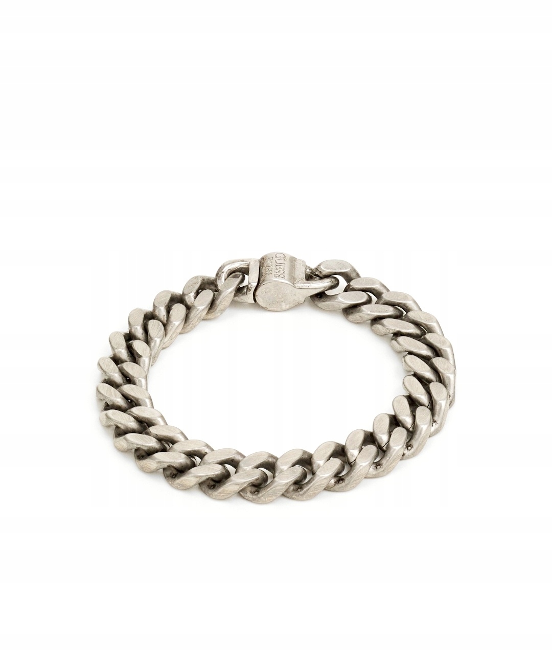 Guess Pánský náramek stříbrný, velikost L