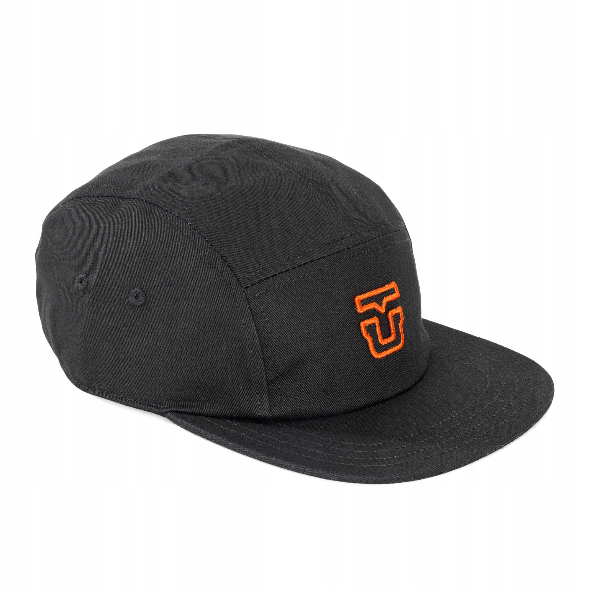 Czapka z daszkiem Union 5 Panel black/orange OS
