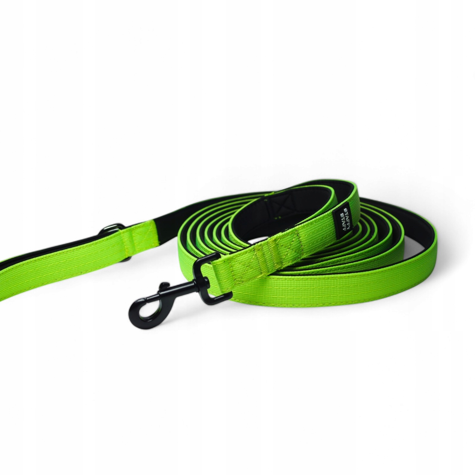 Levně Vodítko pro psa s přídavnou rukojetí StaffyStaff zelená