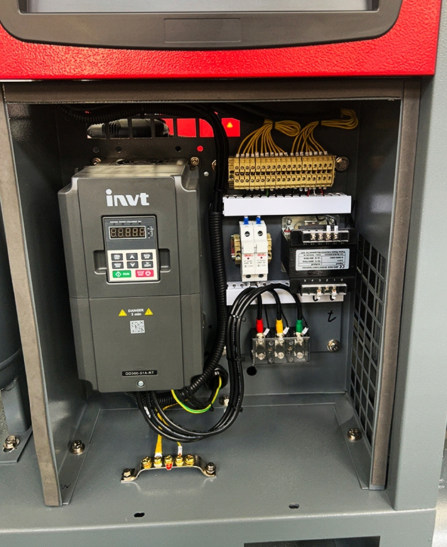 Kompresor śrubowy Kupczyk KKS 10/300 FD 950 l/min 7,5 KW Falownik Osuszacz Rodzaj sprężarka śrubowa