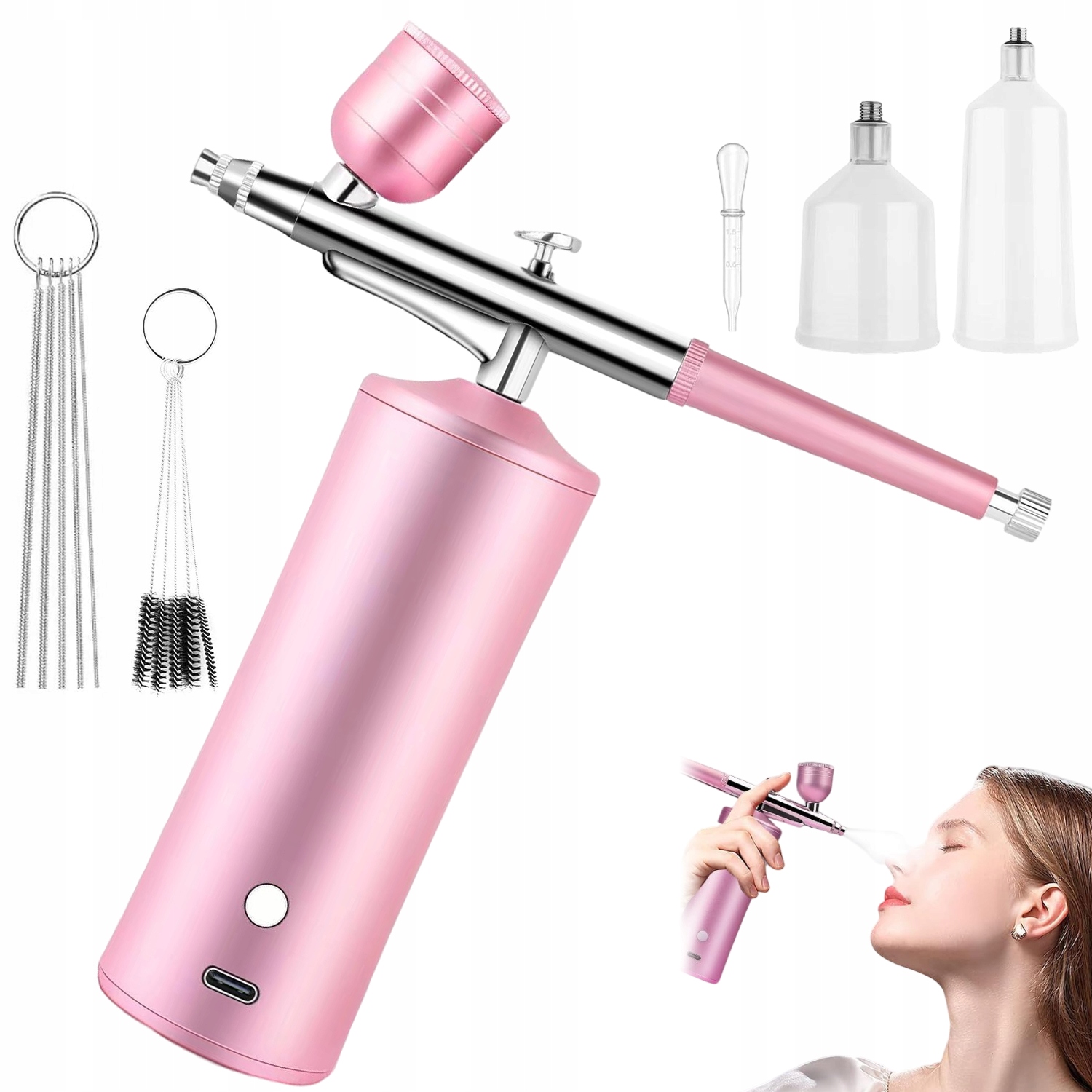 Zvlhčovací Stříkací Pistole Na Make-up Se 3 Úrovněmi Tlaku