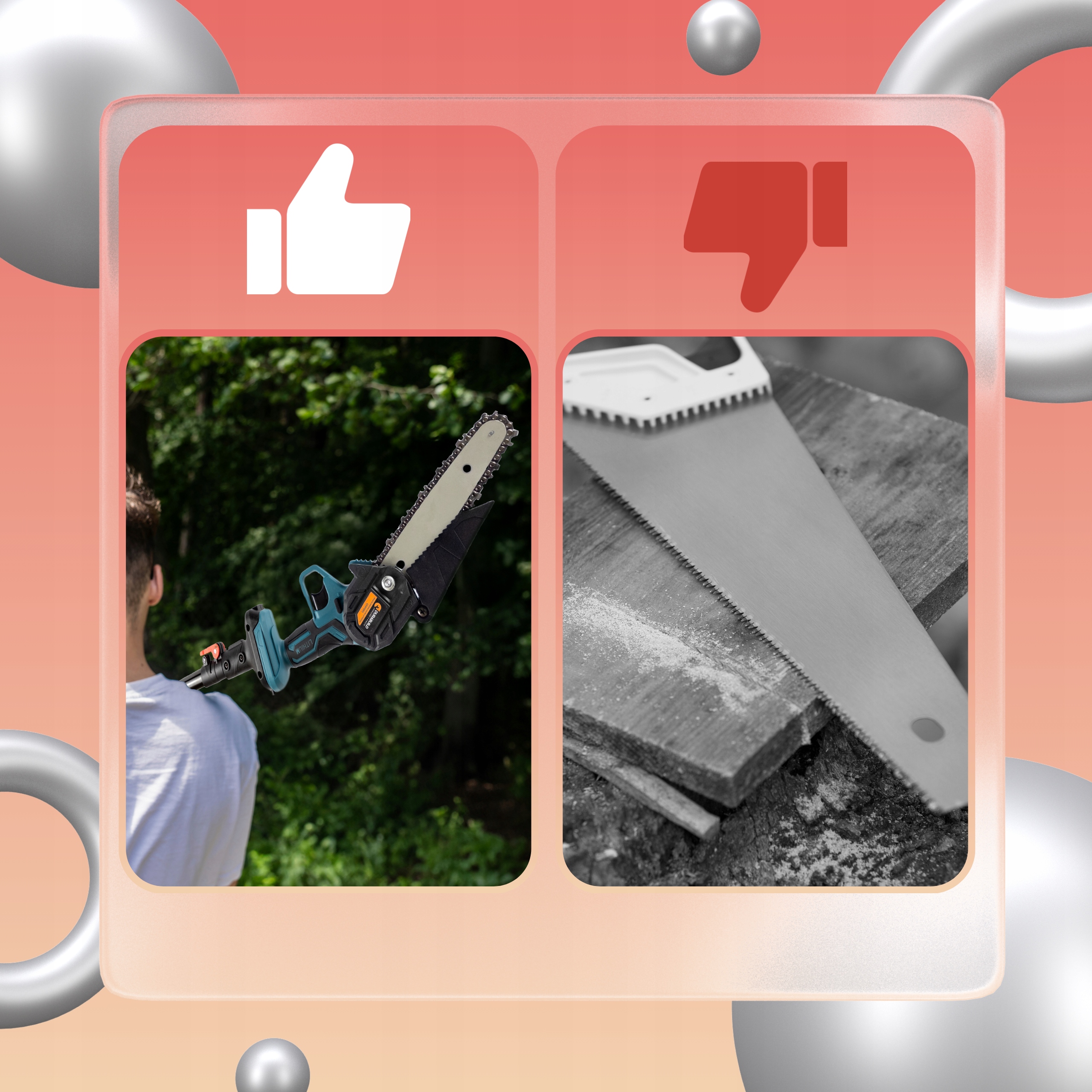 PIŁA ŁAŃCUCHOWA AKUMULATOROWA MINI PILARKA Z WYSIĘGNIKIEM REGULOWANYM 166CM EAN (GTIN) 5905943042061