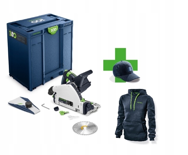 Festool Zagłębiarka akumulatorowa „100 lat” Tsc 55 KEB-Basic 100Y L 578223