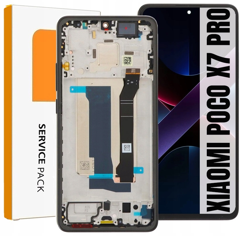 Displej Pro Xiaomi Poco X7 Pro Originální Displej Rámeček