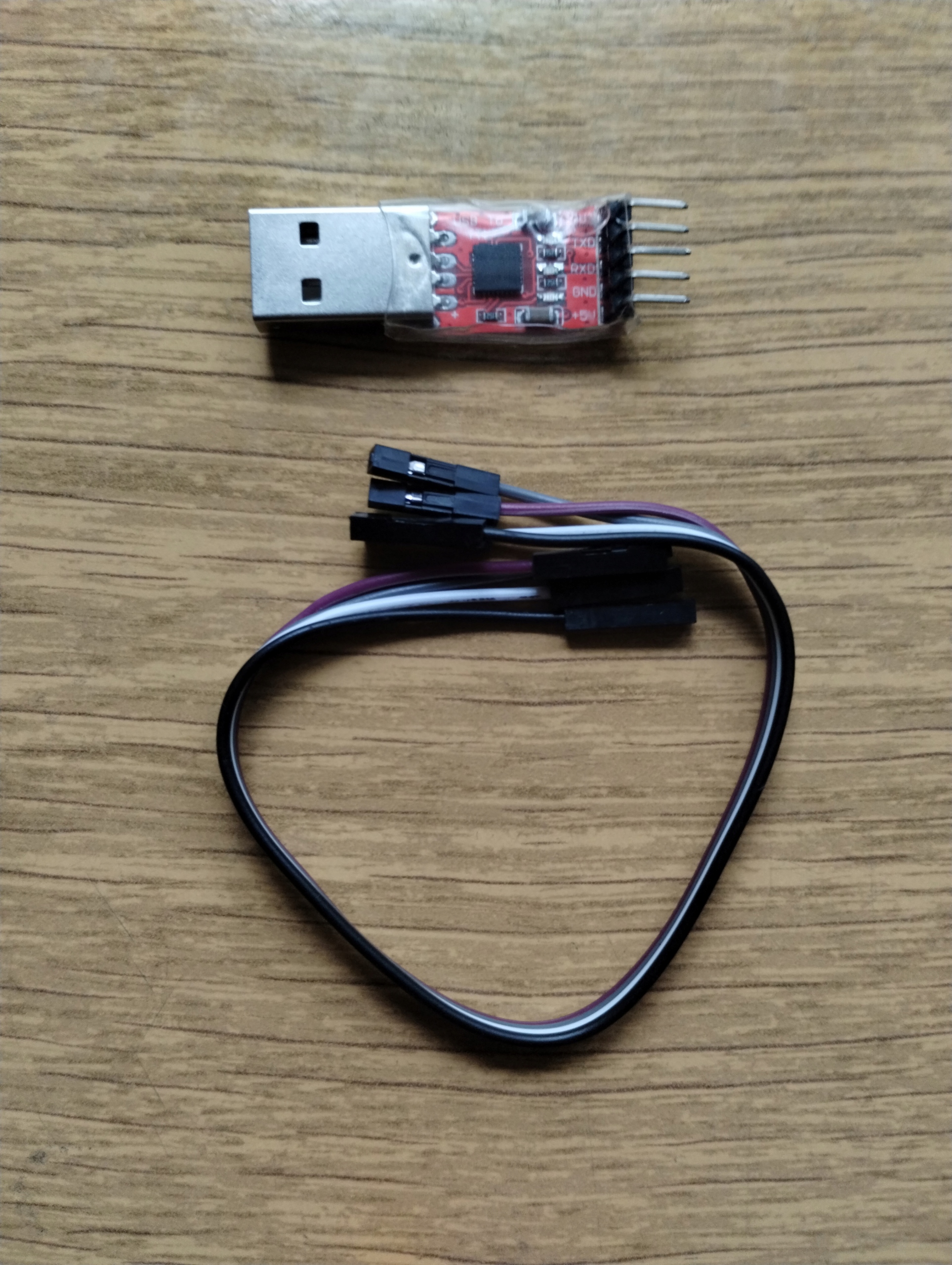 Konwerter USB-UART, RS232, CP2102, 3.3V 5V + kable Model Konwerter USB TTL CP2102