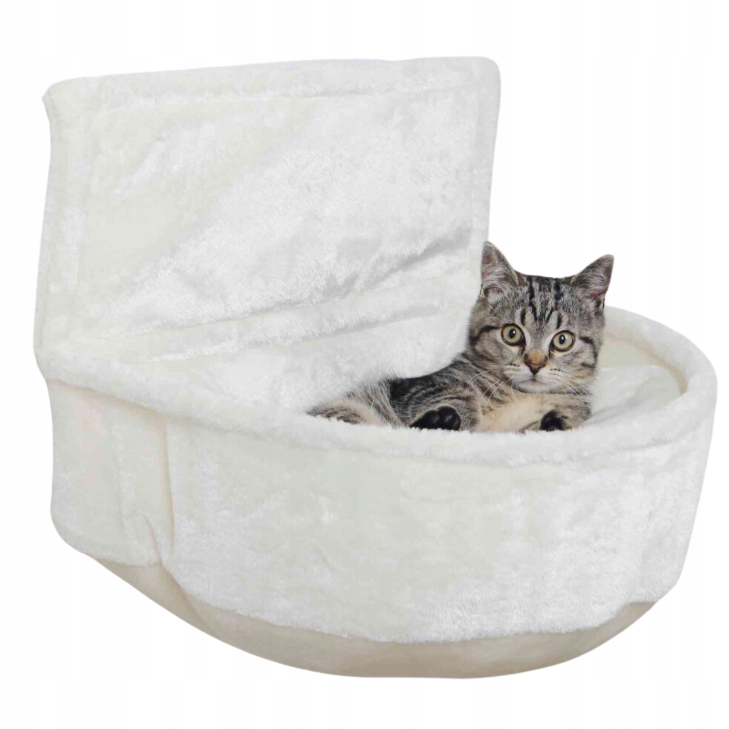 Levně Houpací pelíšek pelíšek Trixie pro kočky radiátoru, bílý