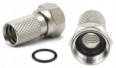 

Wtyk F Z Uszczelką Na Kabel Koncentryczny 6,8MM