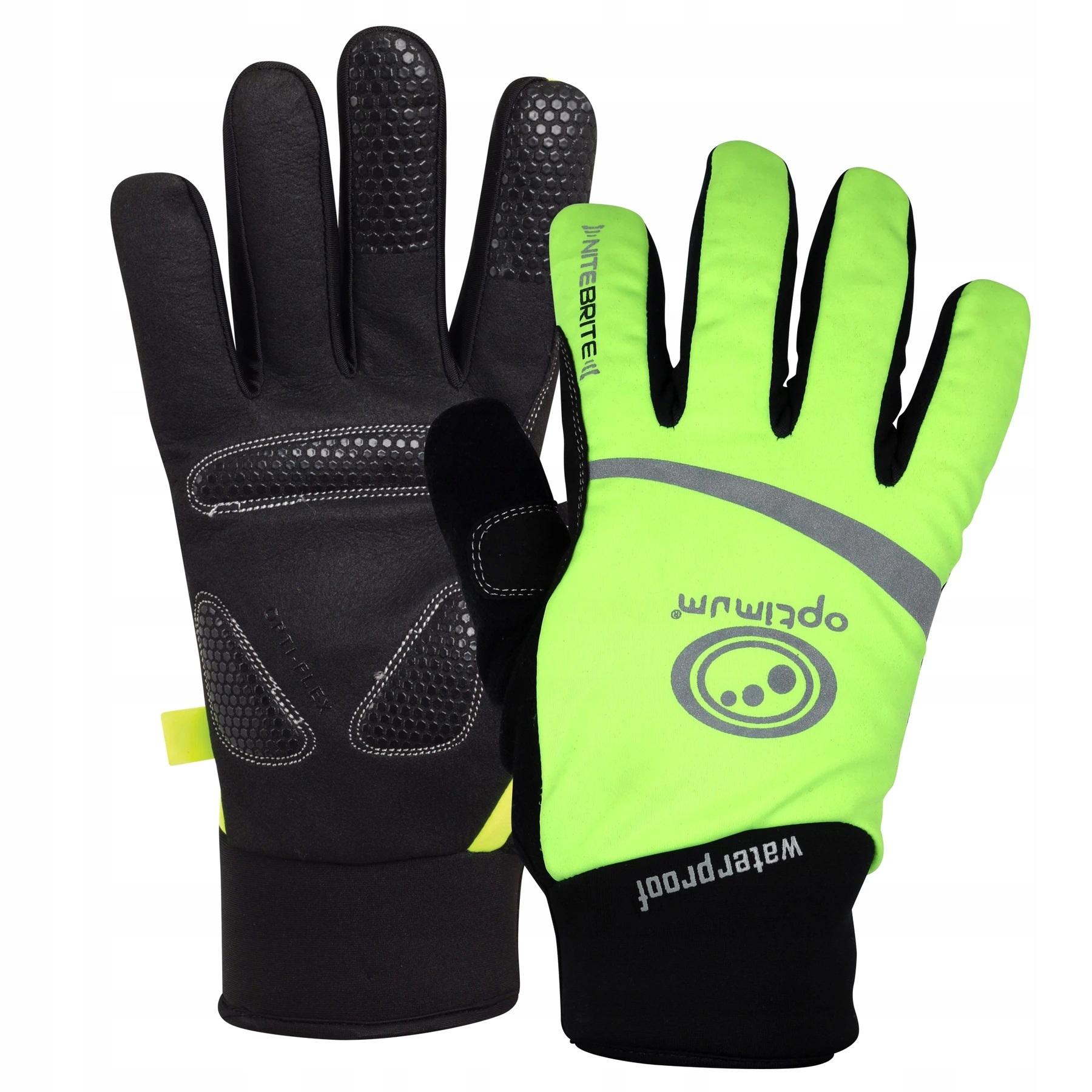 

Rękawiczki Rowerowe Zimowe Optimum Fluo L