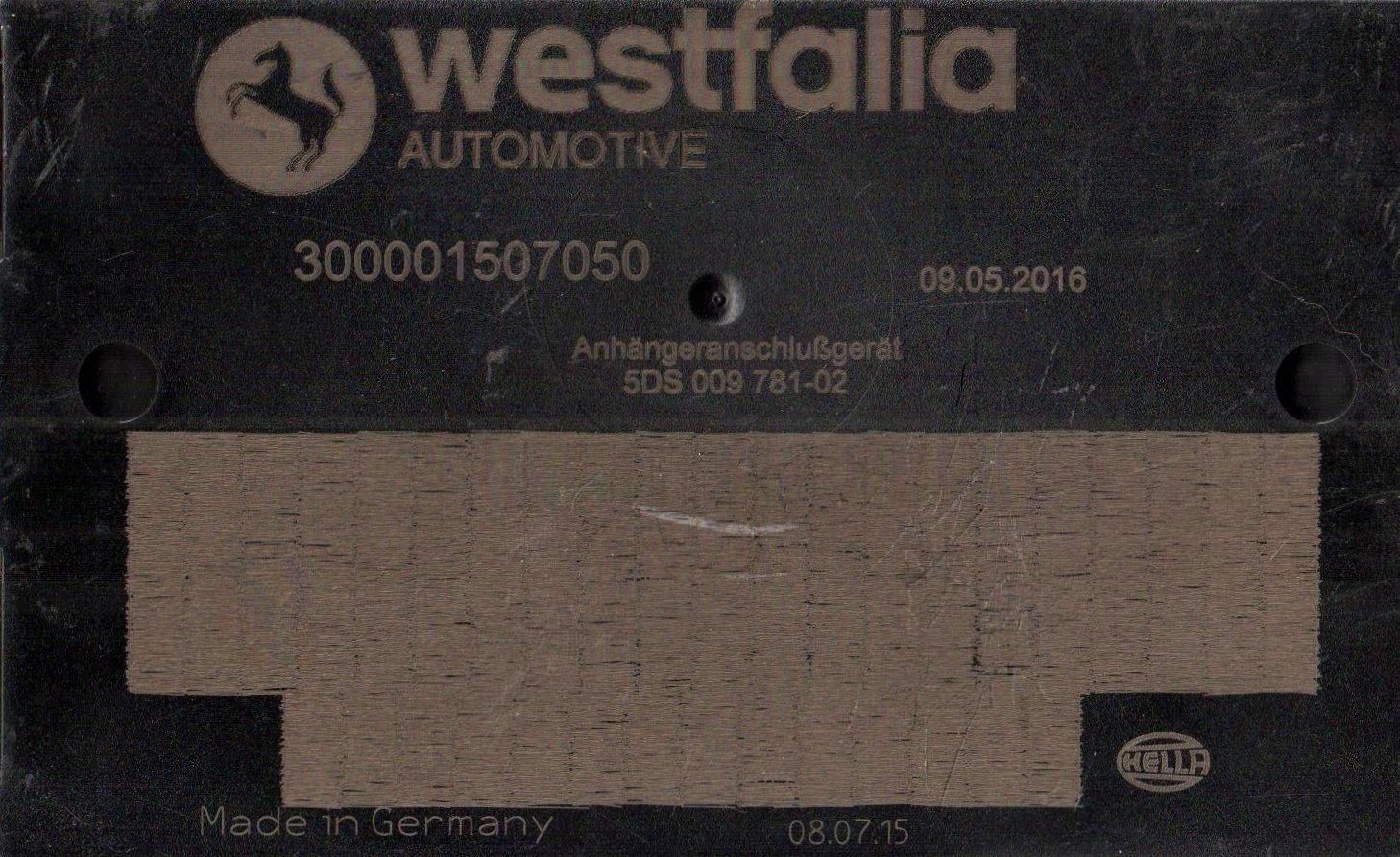 Zväzok ťažného háku Westfalia 313108300113 13PIN