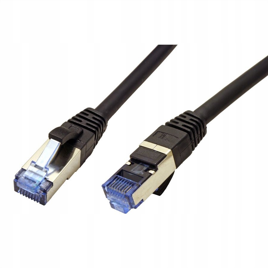 

Kabel sieciowy Lan kat. 6A S/ftp skrętka RJ45 1m