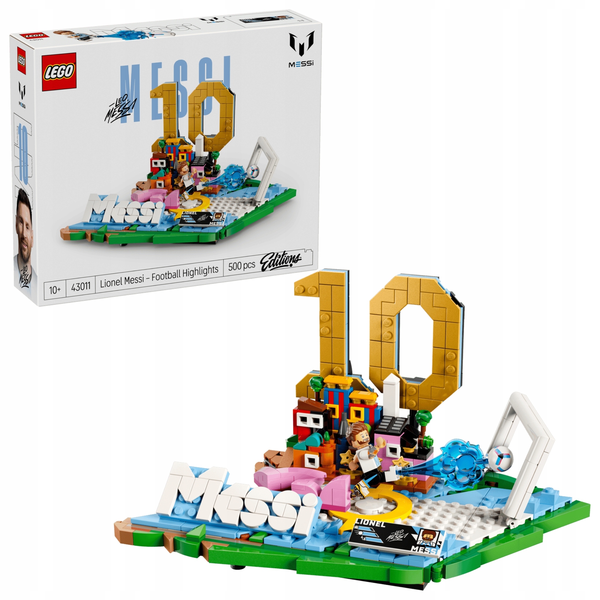 Lego 43011 Editions Lionel Messi Fotbalové momenty Stavebnice Sportovní sada
