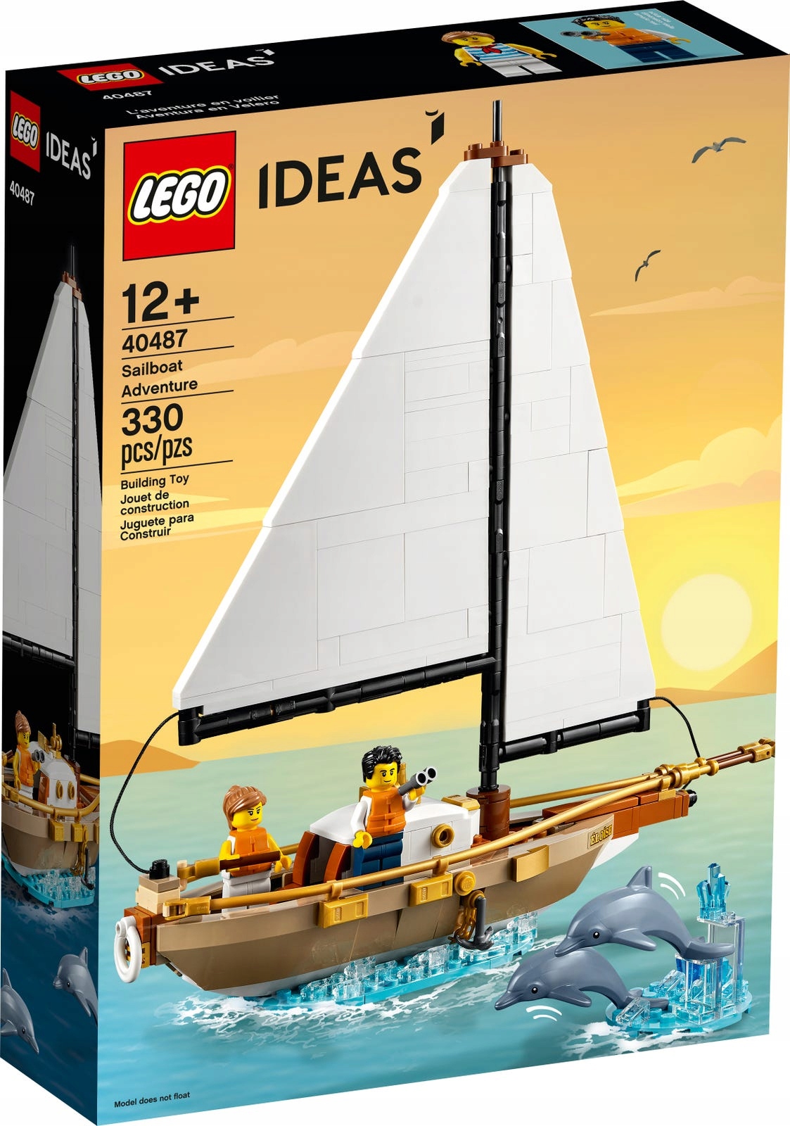 stavebnice Lego Ideas 40487 Dobrodružství na plachetnici