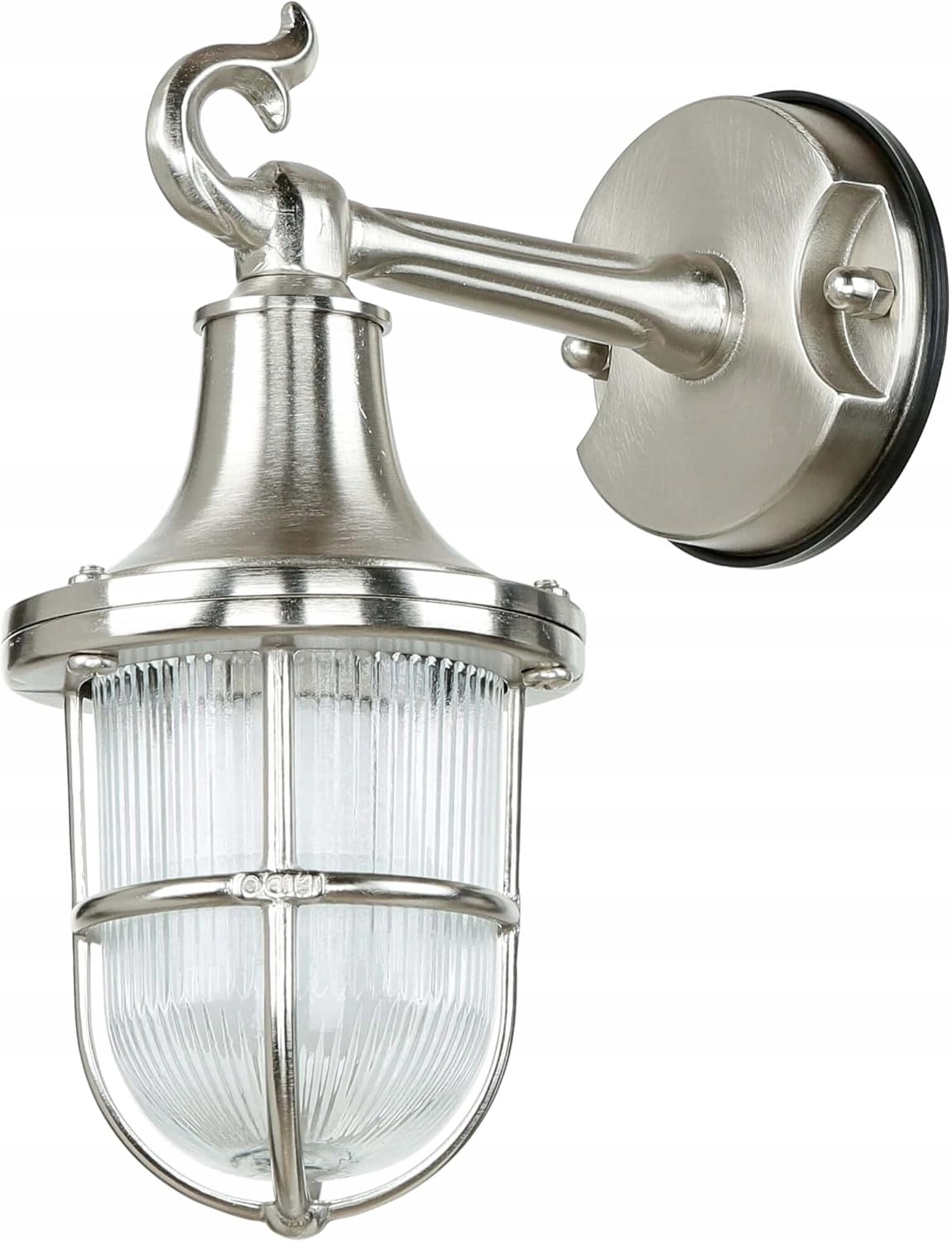 Vonkajšia nástenná lampa Santorin, E27, šírka: 11,5 cm, nástenná, mosadz