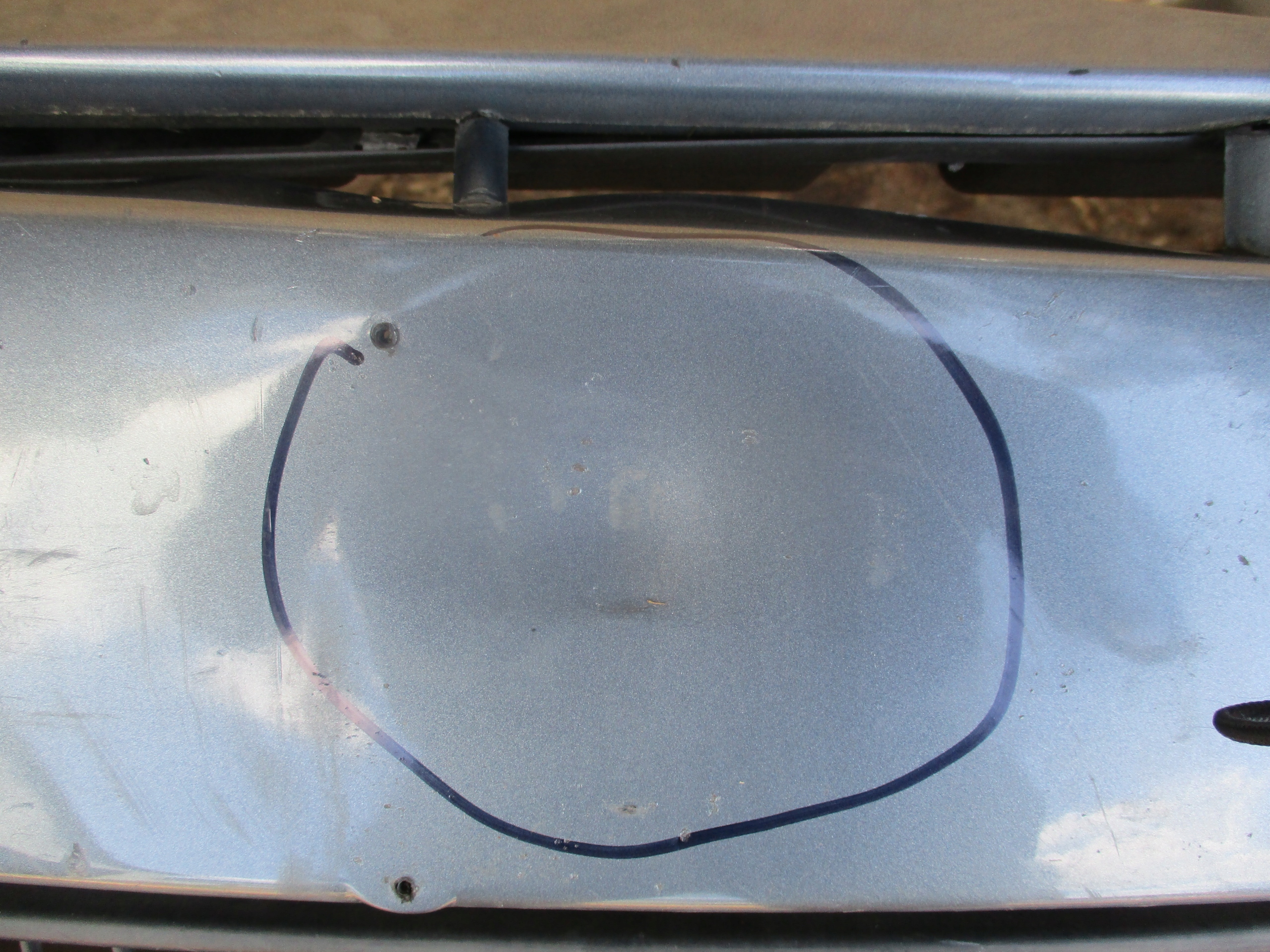 bumper front Lancia Ypsilon Lift 07-11