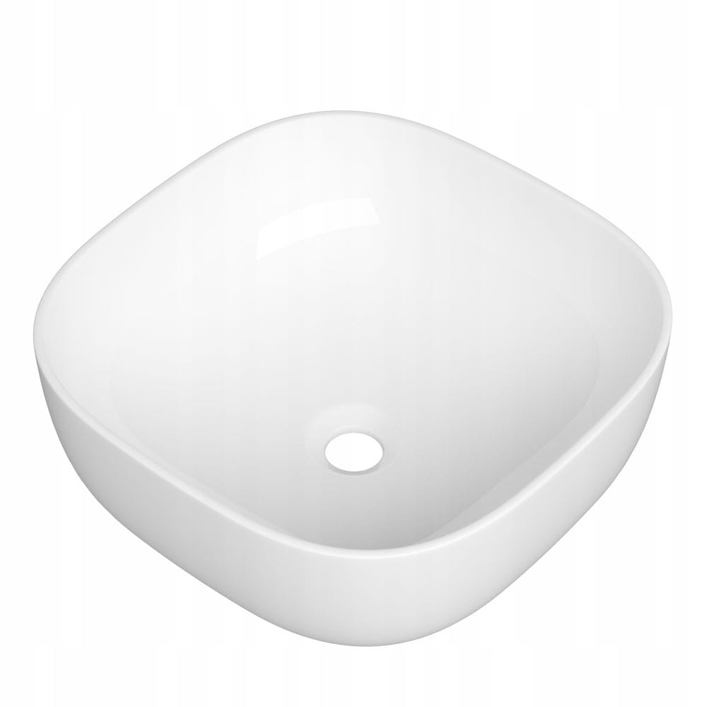 Kama umyvadlo čtvercové bílé Gamma