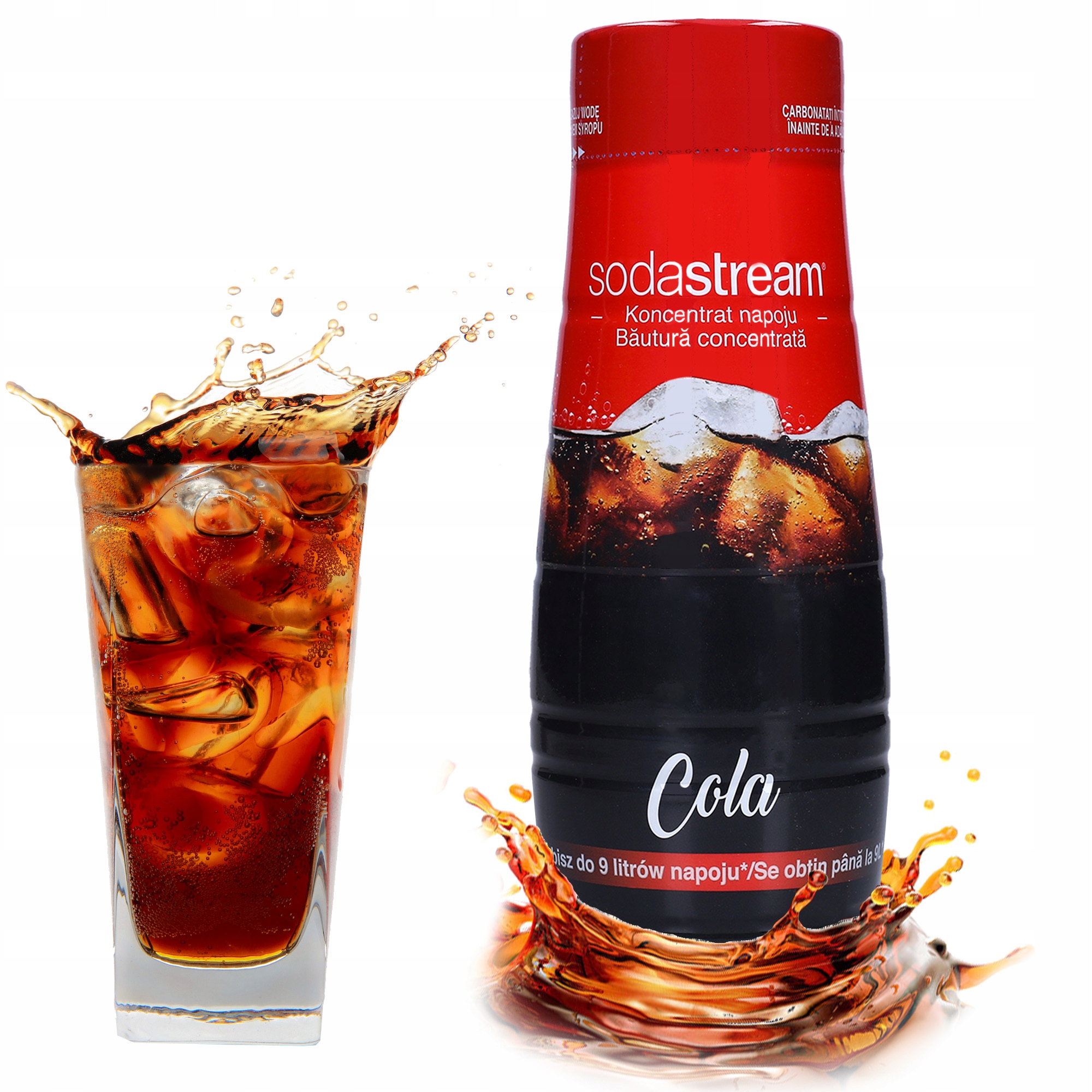 Cola Sirup SodaStream 440ml ochucený koncentrát do saturátoru vody