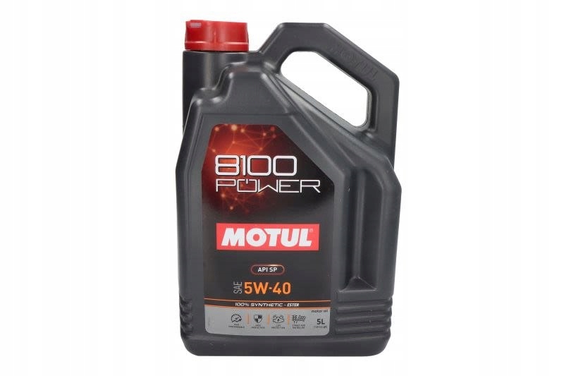 Motorový olej Motul 5W40 5L 8100 Power