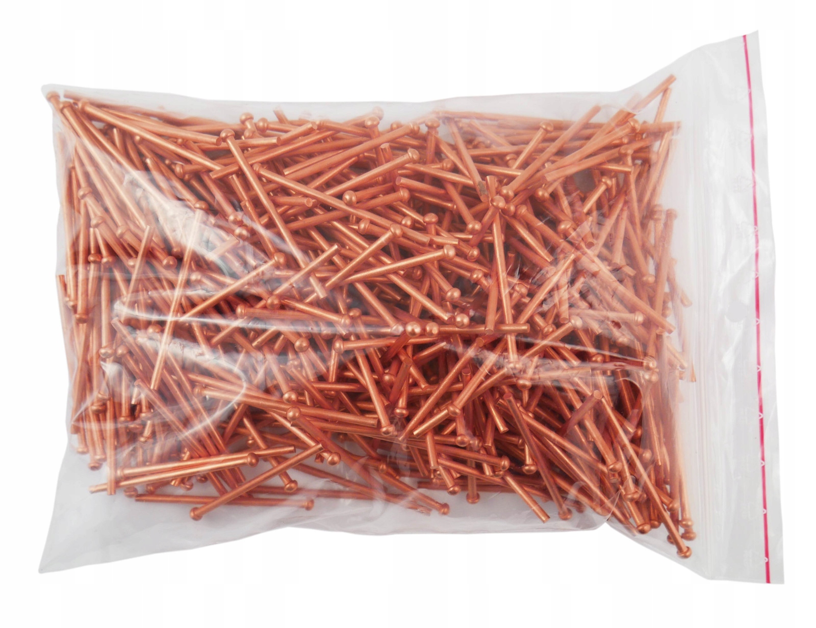 Медные заклепки 500pcs 2x50mm медные гвозди