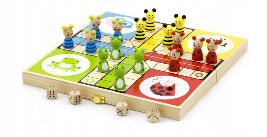 Viga 50064 Gra ludo chińczyk