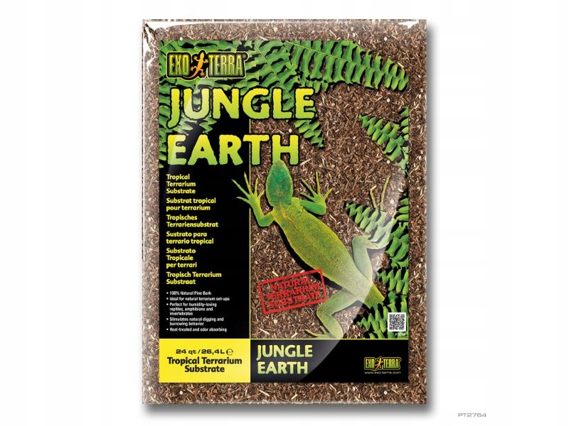 Substrát Jungle Earth 26,4 L kůra do terária