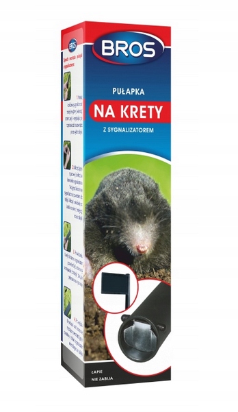 

Pułapka na krety z sygnalizatorem Bros